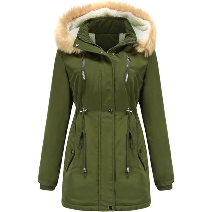 Manteau sale femme zippé