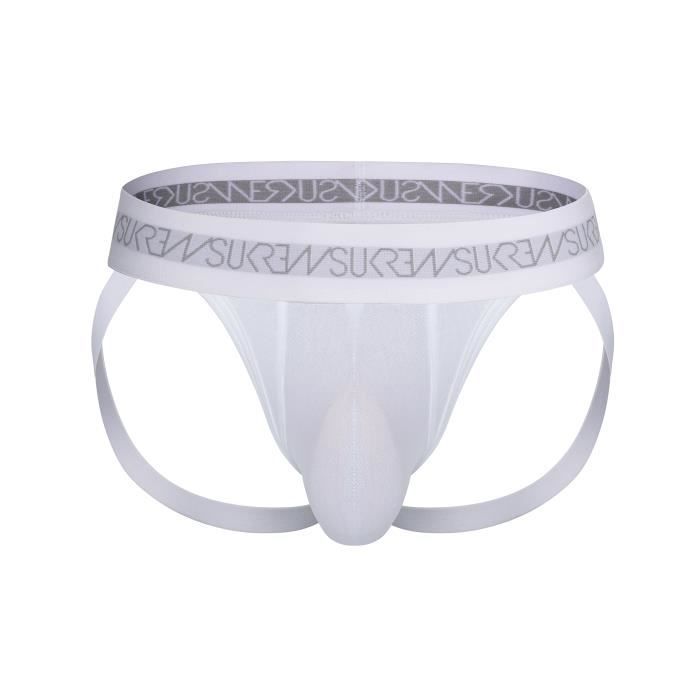 Slip Jockstrap Homme SKYSPER - Respirant - Design Sexy - Multiples Couleurs/Tailles