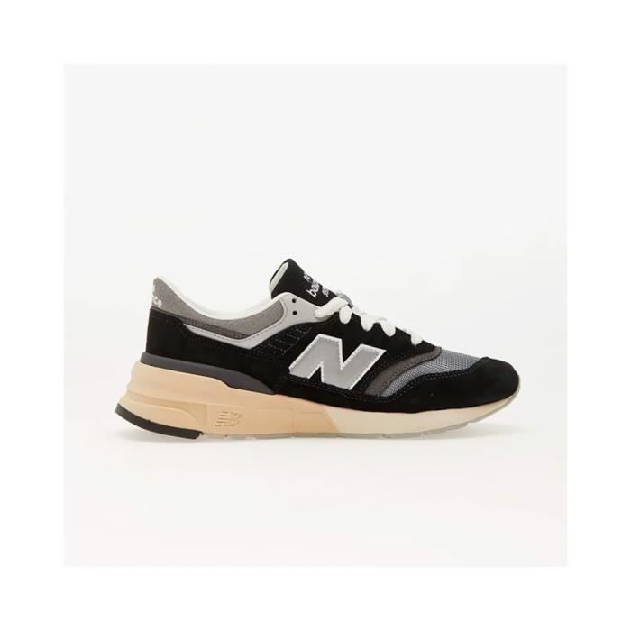 New Balance Baskets mixtes NEW BALANCE - modèle en daim et mesh - lacets - talon plat - couleur bleue et noire