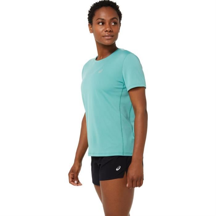 Asics t shirt femme bleu new arrivals