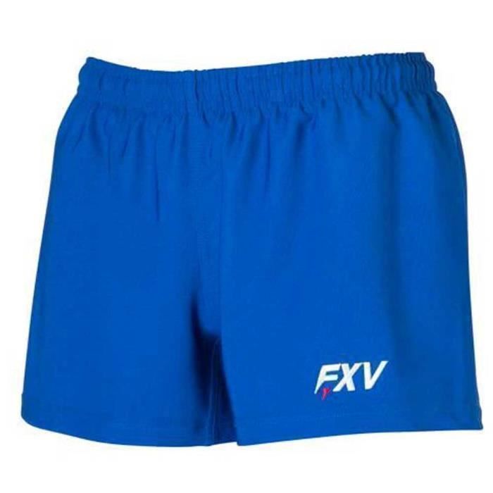 Short De Rugby Vintage Force XV Limay, Club Français, Taille L Homme, Porté