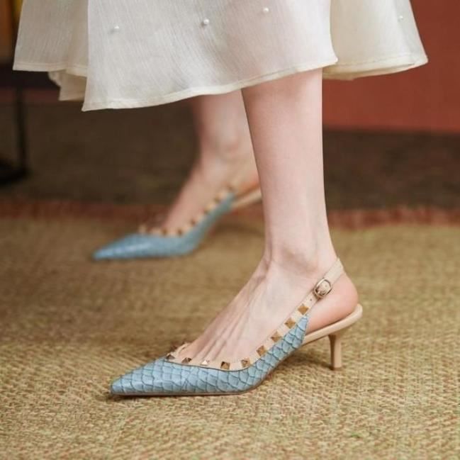 Escarpins cloutés clearance