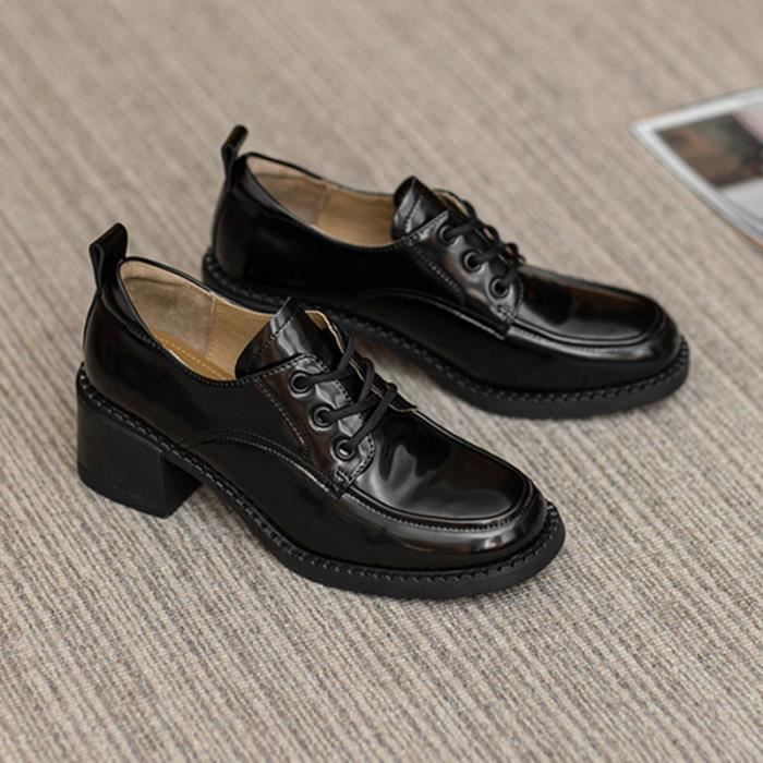 Mocassin à talon haut deals