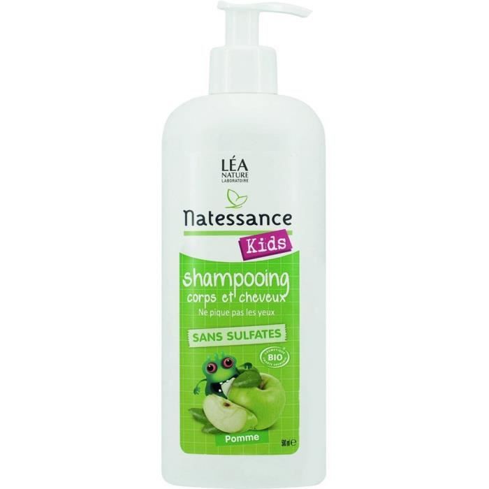 natessance bebe shampoing corps et cheveux pomme 500 ml cdiscount puericulture eveil bebe