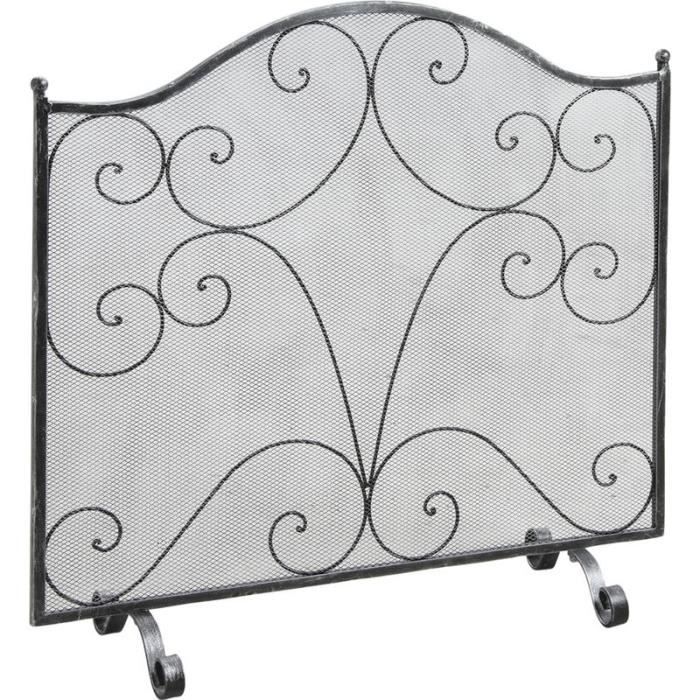 Parefeu de cheminée en fer coloris gris, 71 x 23 x 69 cm Cdiscount Bricolage Parefeu de cheminée en fer coloris gris, 71 x 23 x 69 cm Cdiscount Bricolage