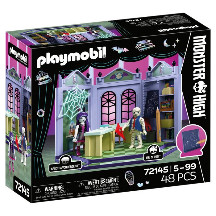 PLAYMOBIL 72145 Monster High Salle de classe