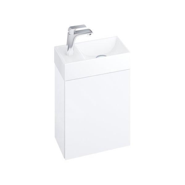 Meuble sous lave-mains - RAVAK - VEDA 400 - 400x220x500 mm - Blanc - Salle de bain