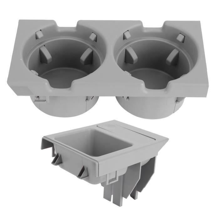 Porte-gobelet Console Centrale Pour BMW 1 Series E81 E82 E87 E88 Et X1 - Remplacement 51160443082 / 51169144632 - Noir, En Plastique - Installation Facile