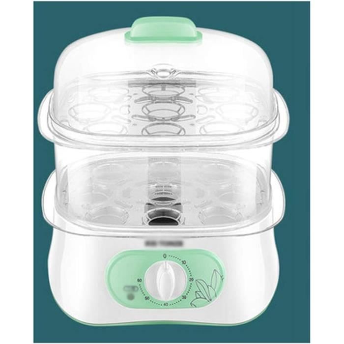 Cuiseur à Vapeur Micro-ondes Multifonction - Pour Légumes, Riz, Œufs, Raviolis | Pratique, Rapide, Sans Encombrement