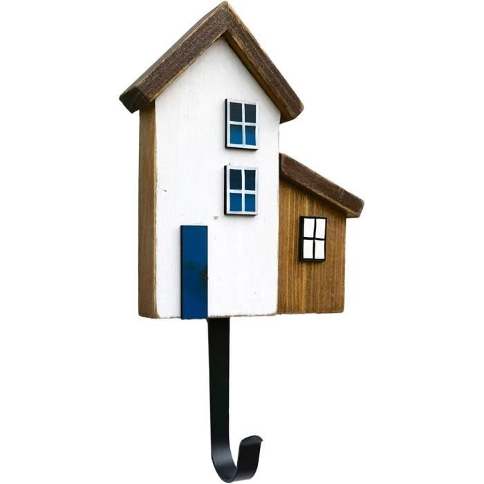 Porte-manteau Mural Nautique SAILINGSTORY - Bois - Porte-clés Décoratif
