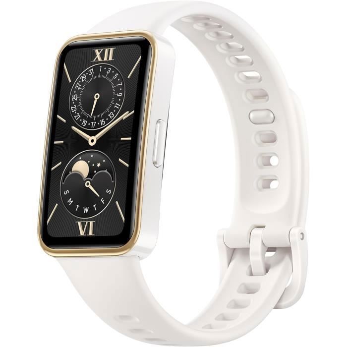 HUAWEI Band 9 Bracelet Connecté – Écran AMOLED, TruSleep 4.0, 100 Modes Sport, Autonomie 14 Jours, Rose Fluoroélastomère
