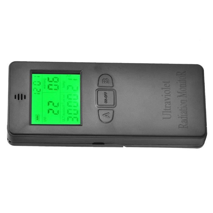 FTVOGUE SM6236E - Tachymètre Laser Numérique - Mesure RPM (tours/min) Et Vitesse Linéaire - Écran LCD 5 Chiffres - Avec Accessoire Contact Et Optique