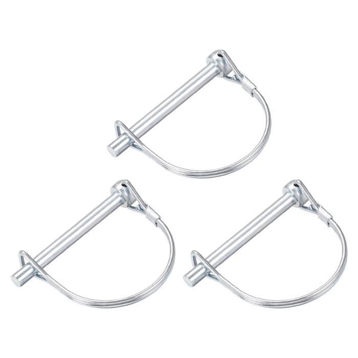 Goupille De Verrouillage 8mm X 85mm Pour Attelage Remorque Agricole Ou Tondeuse - Uxcell