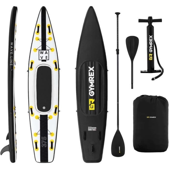 GR Gymrex Planche De Sup Stand Up Paddle Gonflable Board Planche De