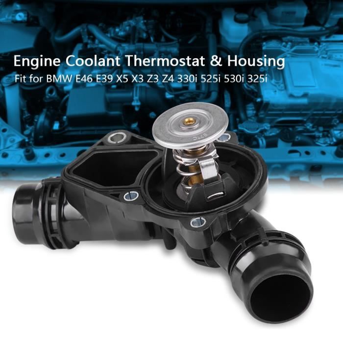 Boîtier De Thermostat Compatible Mercedes 190E 2.3-16 – Pièce De Remplacement Haute Qualité, Facile à Monter - 6