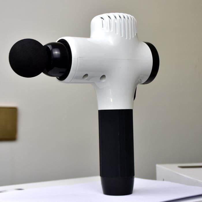 Pistolet De Massage Sans Fil Masseur Professionnel Relax Muscle Blanc Achat Vente Appareil De Massage Cdiscount
