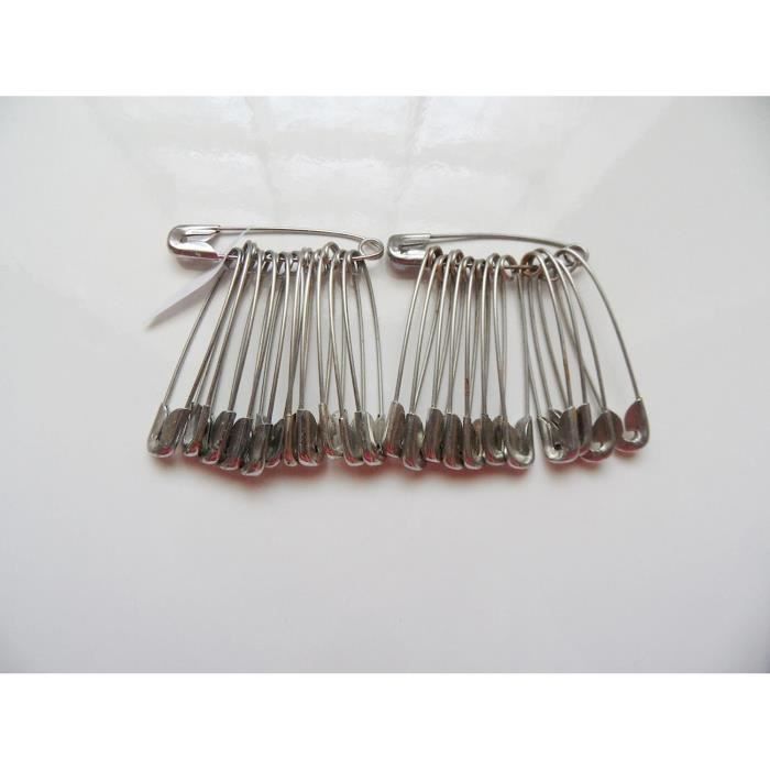 Lot De 20 Grandes épingles De Sûreté Robustes, 7 à 4 Boucles, Broches - Foto 7