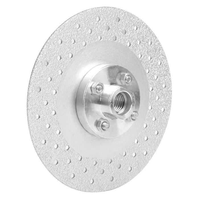 3 Disques Diamant 85mm FOCSTOL - Double Face Pour Verre, Jade, Cristal