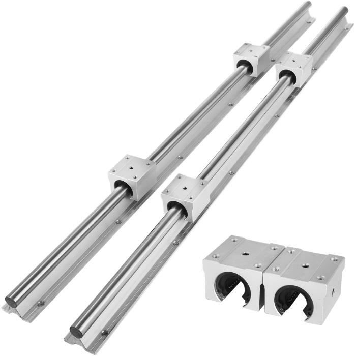 Palier Linéaire Chariot SCS/SBR/TBR6-50UU Pour Arbre De 6 à 50 Mm | Compatible CNC Et Imprimante 3D