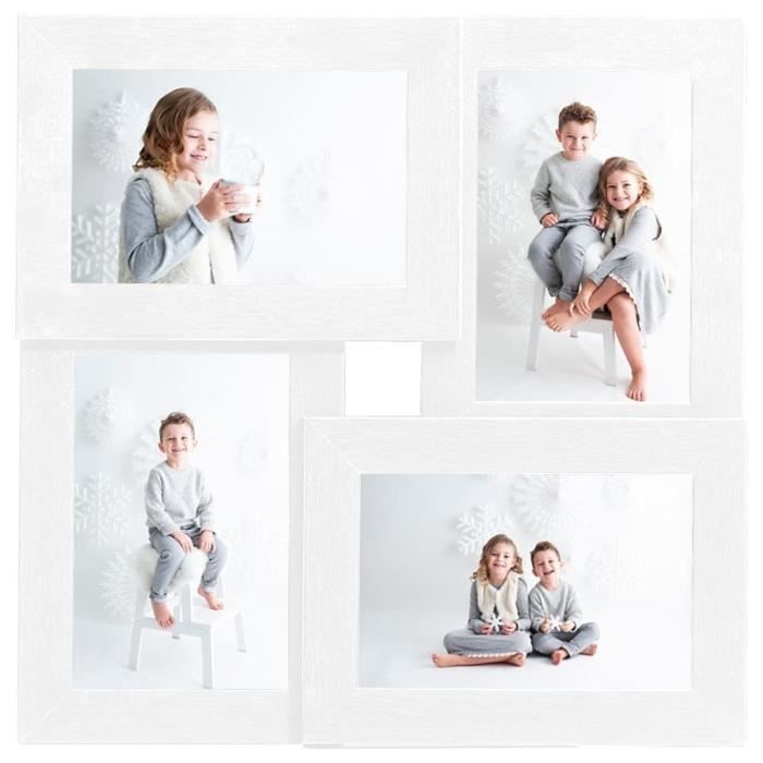 Cadre Photo Balvi Tratto – Noir – Format 13x18 Cm – MDF à Accrocher