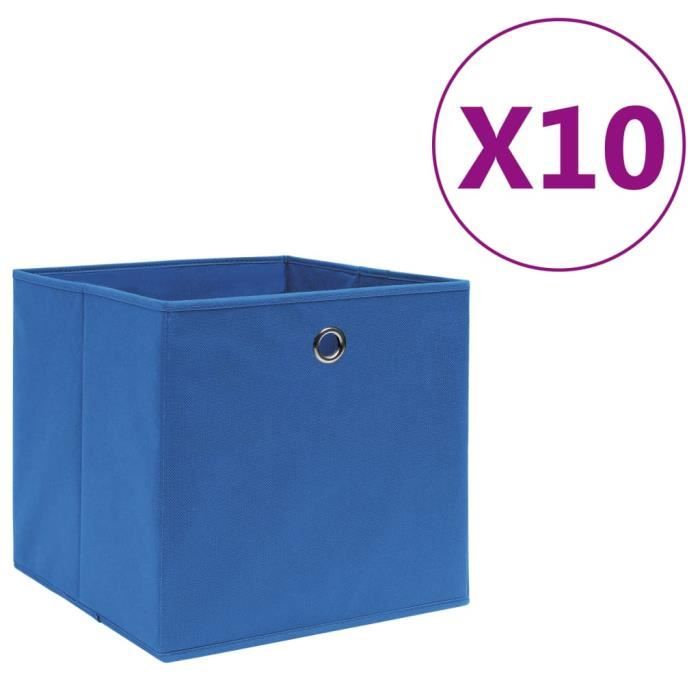 vidaXL Boîtes de rangement 4 pcs - vue 4