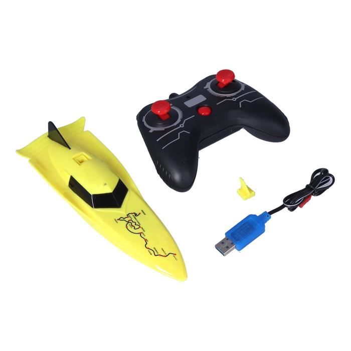 Jouet de bateau télécommandé S4 pour enfants, bateau à vitesse d'eau, moteur aste, double moteur, modèle de soleil pour garçon, cadeau d'anniversaire, 2.4G  26
