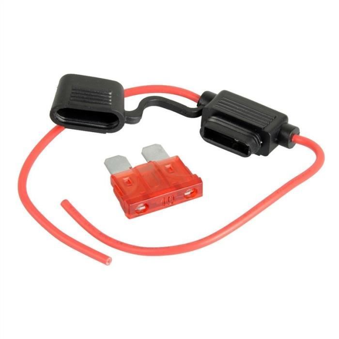 Porte-fusible enfichable FES avec indication LED - 10 voies