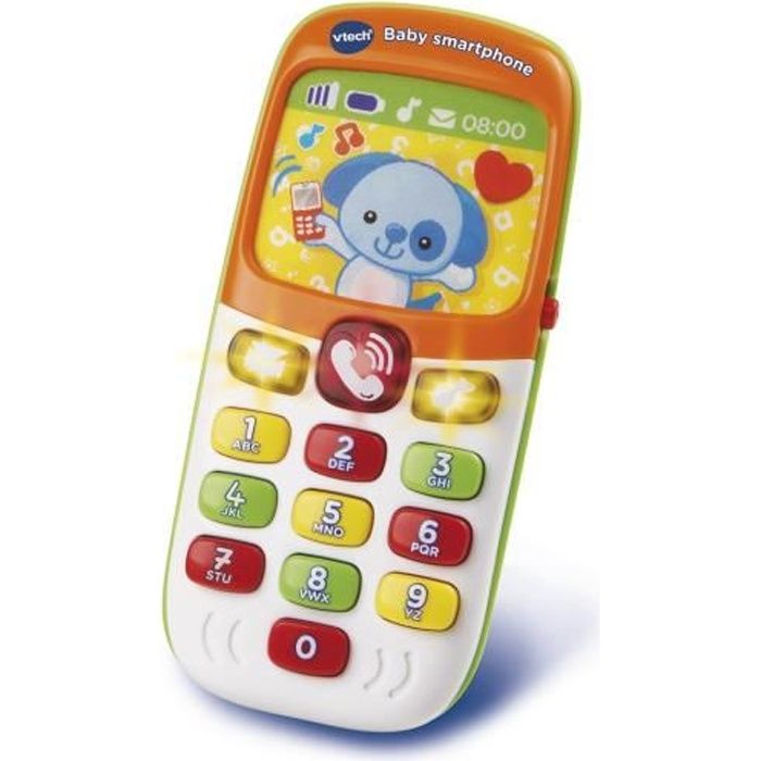 Allo bébé surprises brun-Téléphone portable pour bébé - VTech