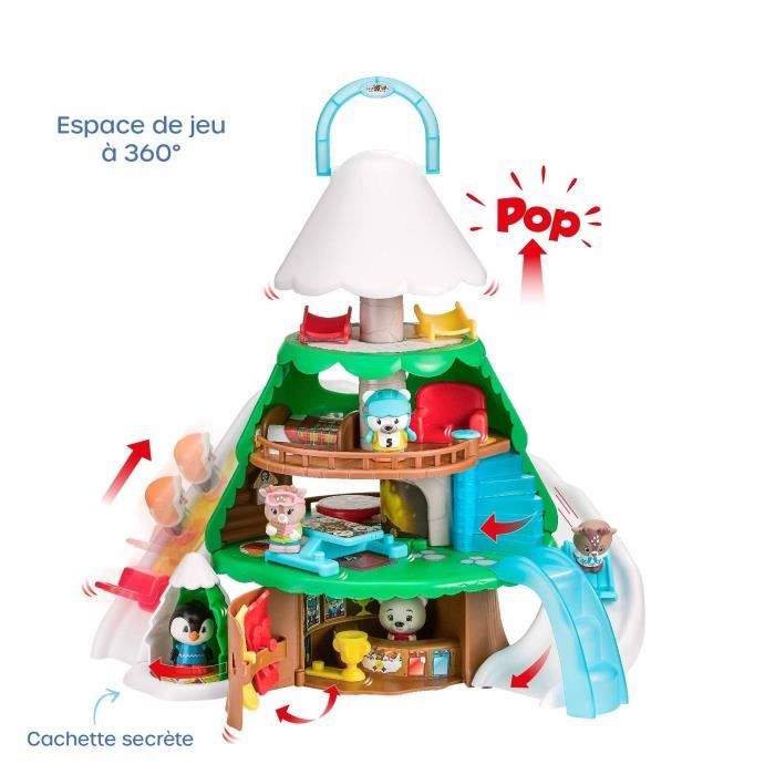 Mini univers - VULLI - Le Sapin gla-gla station de ski - Mixte - Intérieur - Vert