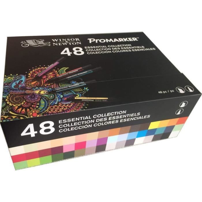 Winsor Newton Promarker Set De 48 Marqueurs Collection Des