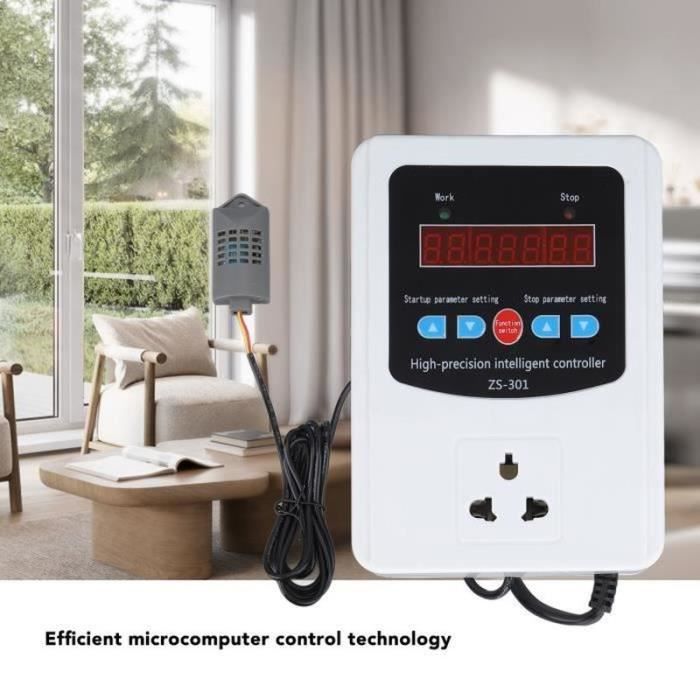Contrôleur D’Humidité Mécanique MFR012 – Hygrostat Pour Armoire, Anti-Condensation 4% HR