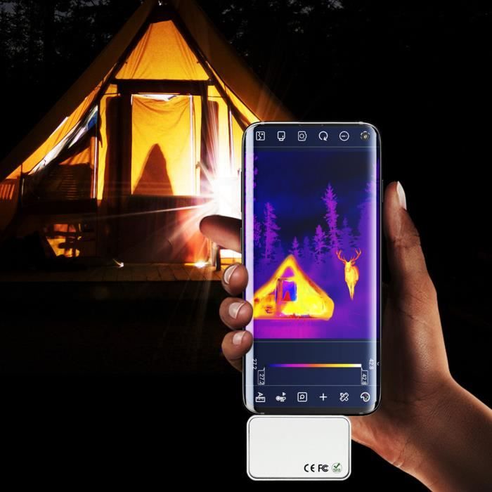 Imageur thermique pour téléphone portable Caméra d'imagerie thermique — free download