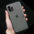 Coque Silicone pour iPhone 12 Pro Max Bumper Anti-Rayure - Gris-1