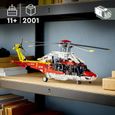 LEGO 42145 Technic L’Hélicoptère de Secours Airbus H175, Jouet Hélicoptère, Maquette Éducative, Modélisme, Enfants Dès 11 Ans-1