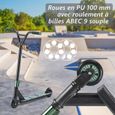 Trottinette freestyle Army Basic - SPORTANA - Enfant - Vert - Freestyle - 2 roues - 100 kg max-1