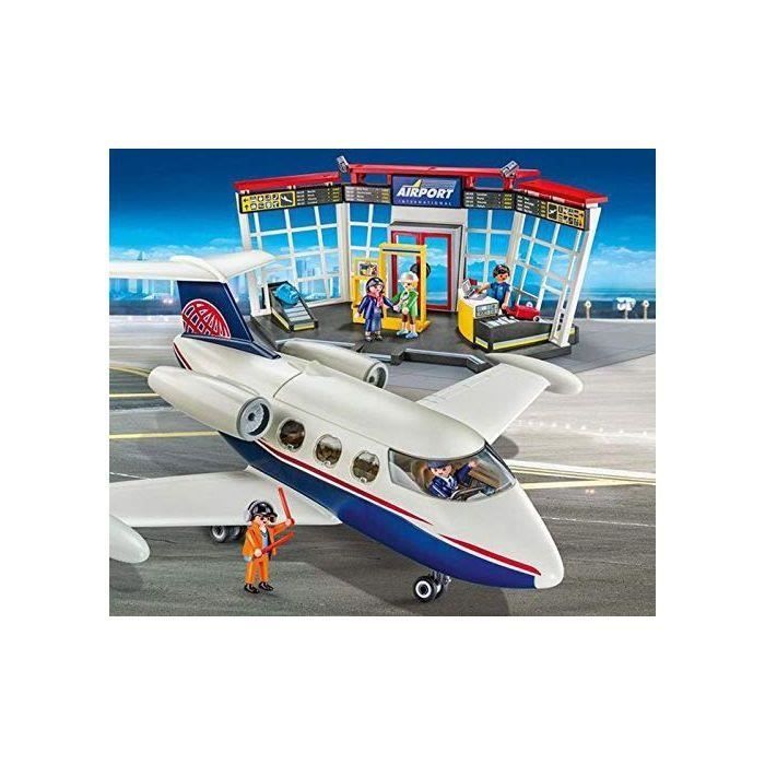 Soldes Playmobil Avion et tour de contrôle (5261) 2024 au meilleur