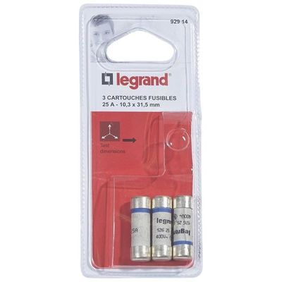 Porte-fusible Legrand P+N 25A Référence 01245 - Occasion Bon état, électricité