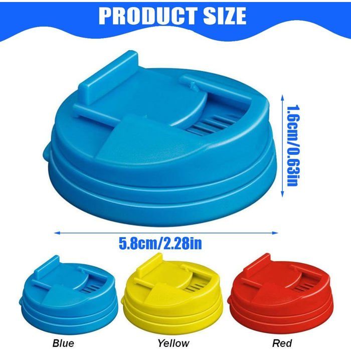 Lot De 4 Bouchons Pour Canettes - Conservation Fraîcheur Facile Et Pratique