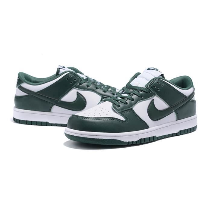 Baskets Dunkk SB Low Homme et Femme Vert militaire Vert militaire Cdiscount Chaussures