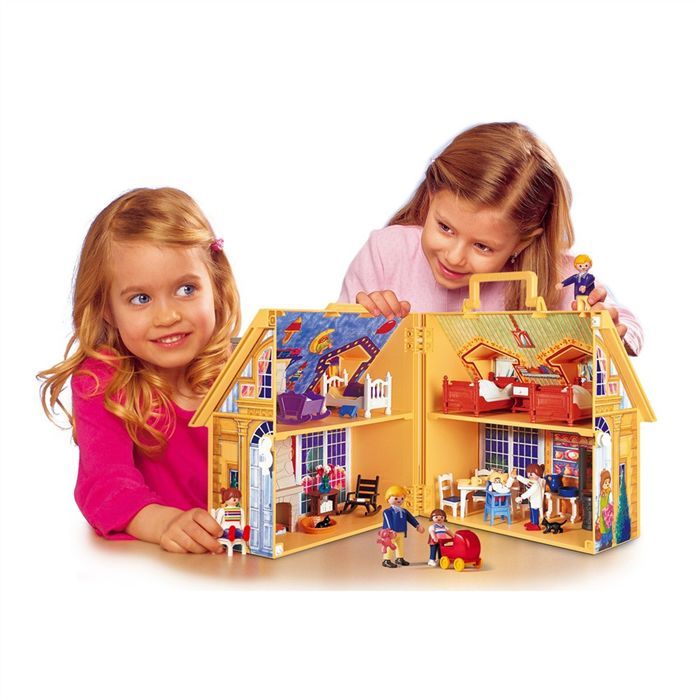 Playmobil maison transportable