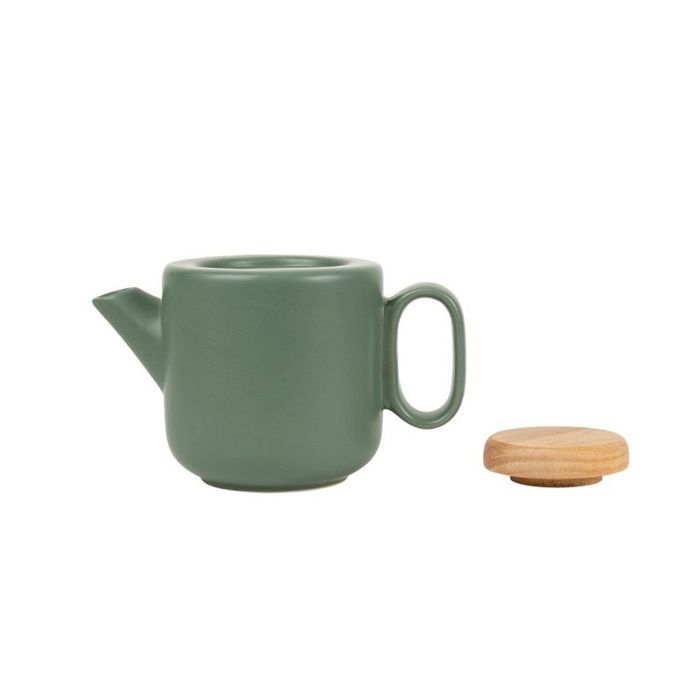 Théière style japonais jaune grès 13 x 21 x 15 cm MATINAL TEA | Maisons du Monde