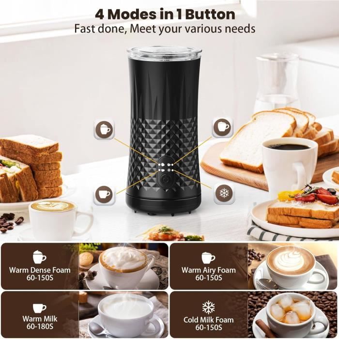 Meilleur prix Portable automatique électrique mousseur à lait vapeur multifoncti Meilleur prix Portable automatique électrique mousseur à lait vapeur multifoncti