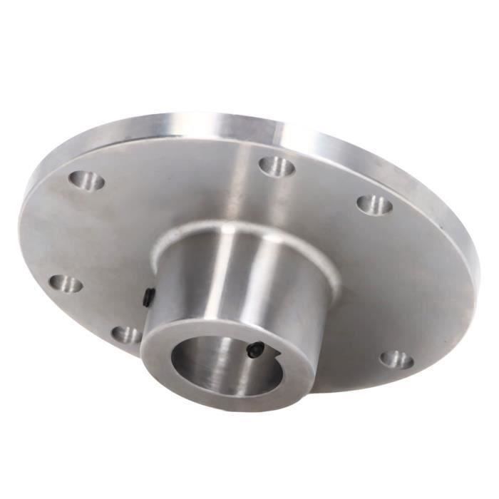 Bride De Connexion Pour Mandrin De Tour 125 Mm – Compatible K11 125, K12 125, K72 125 – 6 Trous De Montage - 8