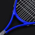 YOSOO raquette de tennis en alliage Raquette de tennis simple à cordes durables pour l'entraînement des enfants (bleu)-2