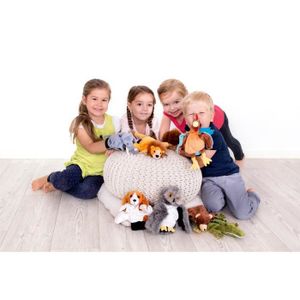 Marionnette Canard En Peluche – Jeu D'Imagination Et D'Interaction – Dès 3 Ans – Cadeau