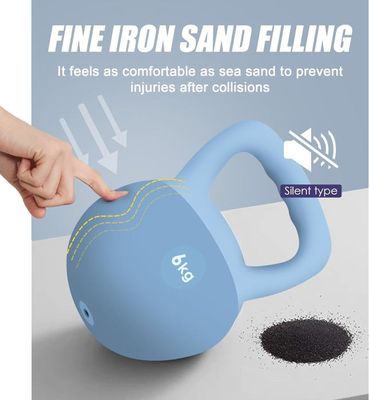 Kettlebell Souple FIZYO - Poids En PVC Rempli De Sable De Fer, Antidérapant, 2 Kg (fitness, Maison)