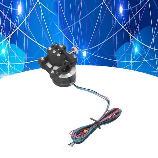 HURRISE Kit extrudeur imprimante 3D 24V avec double engrenage, adapté pour  Ender 3, amélioration directe du moteur pas à pas - Cdiscount Informatique