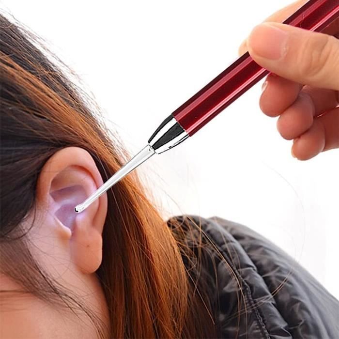 Appareil pour nettoyer les oreilles – Nettoyage cérumen pour oreille  hygiénique, plus efficace que coton tige + 16 têtes HB057 - Cdiscount Au  quotidien