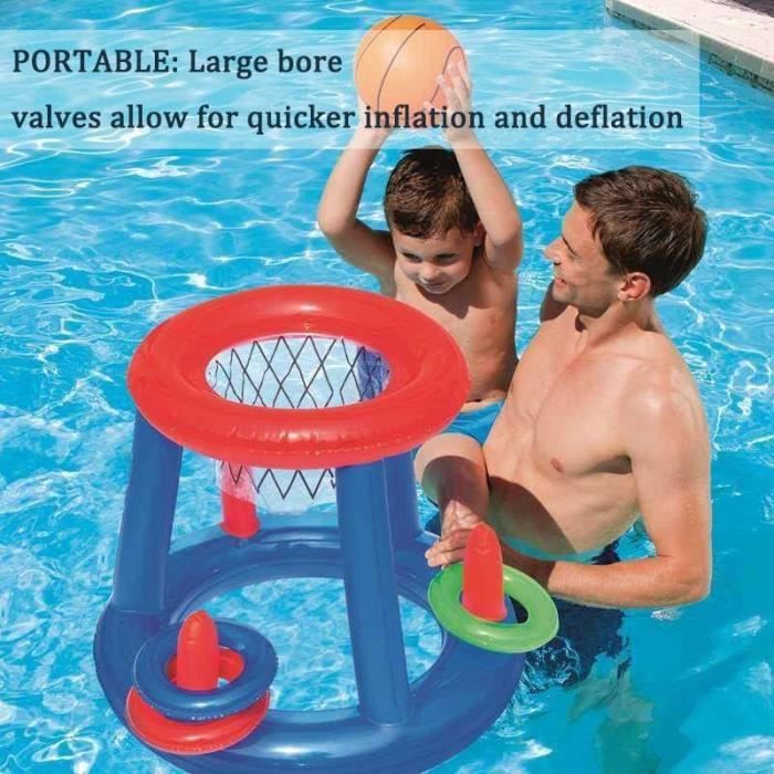 Ballon d'eau gonflable en PVC, jouet de piscine flottant pour les enfants  adultes de plage de fête de piscine d'été