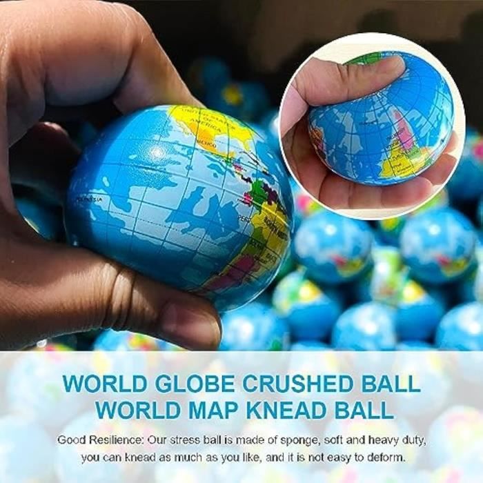 Fivtsme Balle Anti-Stress, Mini Ballon Football, 63mm Balle Anti St Balle En Mousse Mini Balles De Sport Compressibles Amz B0c